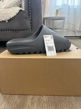 Adidas Yeezy Slide 'Slate Grey' ID2350 New in Box Size 11